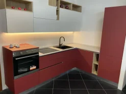 Cucina moderna ad angolo System 22 a prezzo ribassato^GM Cucine Online