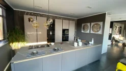 Sale Cucina moderna ad isola Bluna a prezzo scontato Cucine Ad Isola|Cucine Moderne