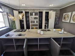 Sale Cucina moderna ad isola Bluna a prezzo scontato Cucine Ad Isola|Cucine Moderne