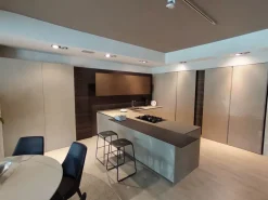 Cucina moderna altri colori con penisola Mh6^Modulnova