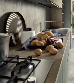 Cucina moderna altri colori lineare Stella in offerta^Essebi