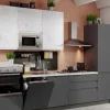 Artigianale Cucina moderna altri colori lineare Cucina kelly 330b- Cucine Lineari|Cucine Moderne