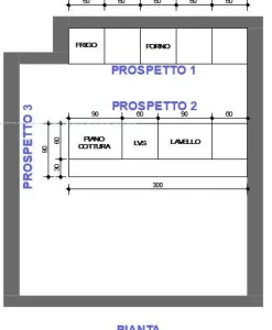 Astra Cucina moderna altri colori ad isola Sp22 in offerta- Cucine Ad Isola|Cucine Moderne