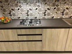 Arrex Cucina moderna bianca lineare Lab scontata- Cucine Lineari|Cucine Moderne