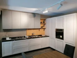Arredo3 Cucina moderna bianca ad angolo Frida  a soli 8500€- Cucine Ad Angolo|Cucine Moderne