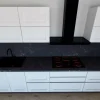 Astra Cucina moderna bianca lineare Ego scontata- Cucine Lineari|Cucine Moderne