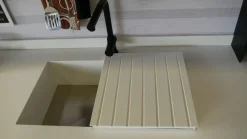 New Cucina moderna bianca ad isola Stratos in Offerta Outlet Cucine Ad Isola|Cucine Moderne