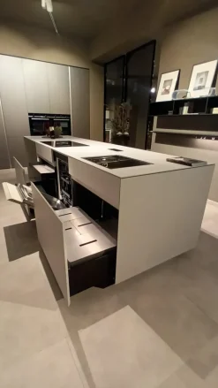 Cesar Cucina moderna con isola Cucina n elle a prezzo scontato- Cucine Ad Isola|Cucine Moderne