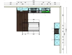 Arredo3 Cucina moderna con isola Round 5 a prezzo ribassato- Cucine Ad Isola|Cucine Moderne