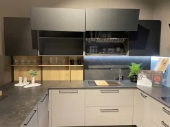 Online Cucina moderna con penisola Glass in altri colori, scontata! Cucine Con Penisola|Cucine Moderne
