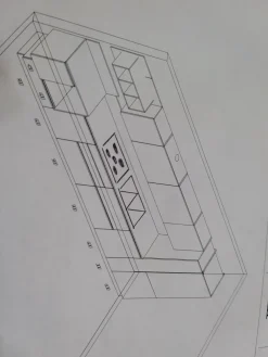 Artec Cucina moderna grigio lineare Lungomare scontata- Cucine Lineari|Cucine Moderne