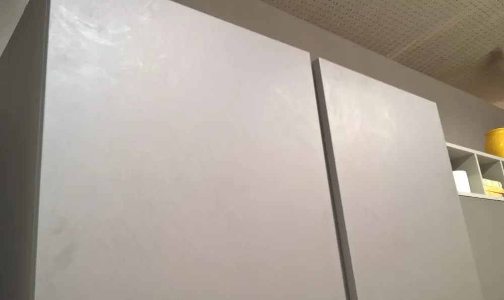 Ar-Tre Cucina moderna grigio lineare Cemento scontata- Cucine Lineari|Cucine Moderne