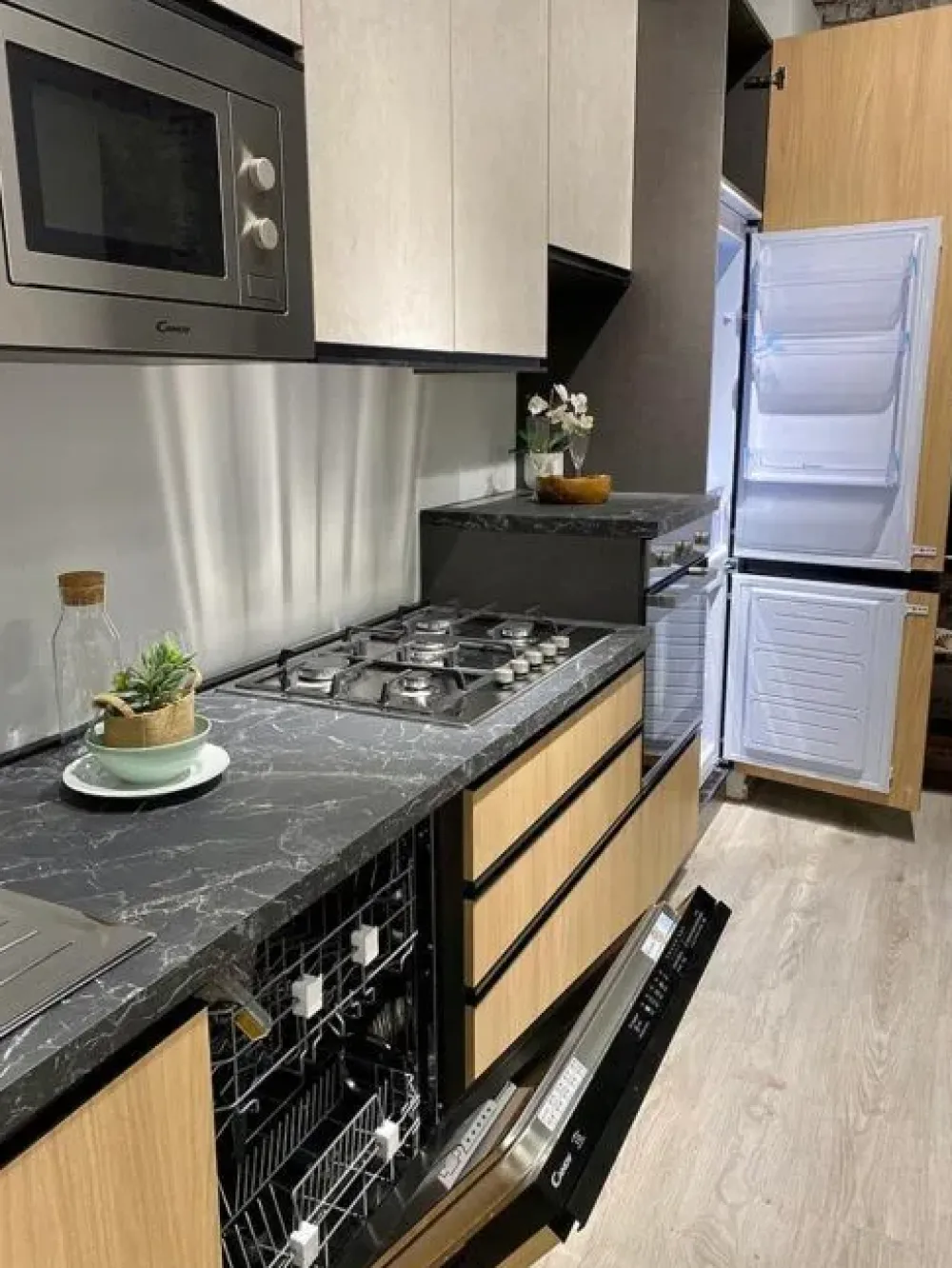 Artigianale Cucina moderna lineare Cucina in promozione a roma era 04-cucine a roma a prezzo ribassato- Cucine Lineari|Cucine Moderne