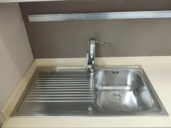 Cucina moderna lineare U820 giada a prezzo scontato^Artigianale Clearance