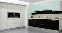 Artigianale Cucina moderna lineare U822 sonia a prezzo ribassato- Cucine Lineari|Cucine Moderne