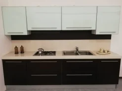 Artigianale Cucina moderna lineare U822 sonia a prezzo ribassato- Cucine Lineari|Cucine Moderne