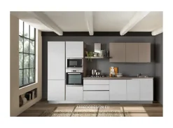 Net Cucine Cucina moderna lineare Delizia a prezzo ribassato- Cucine Lineari|Cucine Moderne