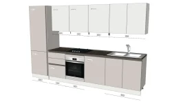 Arrex Cucina moderna lineare Loft   a prezzo scontato- Cucine Lineari|Cucine Moderne