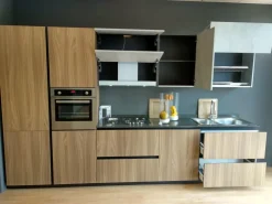 Miton Cucina moderna lineare Cucina con gole a prezzo ribassato- Cucine Lineari|Cucine Moderne