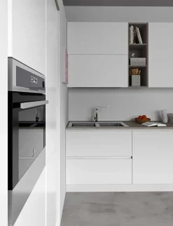 New Cucina moderna lineare Seta 3 a prezzo ribassato Cucine Lineari|Cucine Moderne