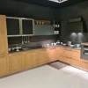 Arredo3 Cucina moderna rovere chiaro ad angolo Asia telaio- Cucine Ad Angolo|Cucine Moderne