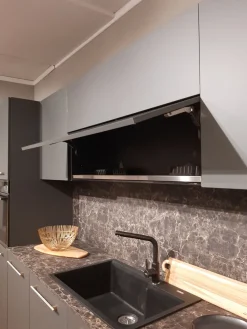 Cucina Modula con penisola con un ribasso imperdibile^Febal Clearance