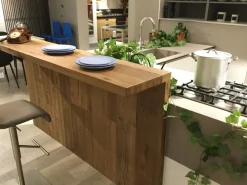 Cucina Monoliti design tortora ad angolo scontata 55%^Meson's Cucine Hot