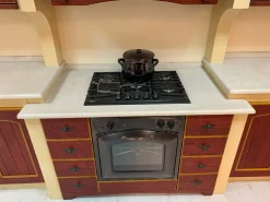 Arrex Cucina Morgana  classica rossa ad isola- Cucine Ad Isola