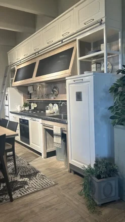 Best Cucina No ve industriale bianca lineare scontata 51% Cucine Lineari