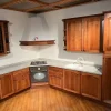 Online Cucina noce classica ad angolo Regina Cucine Ad Angolo