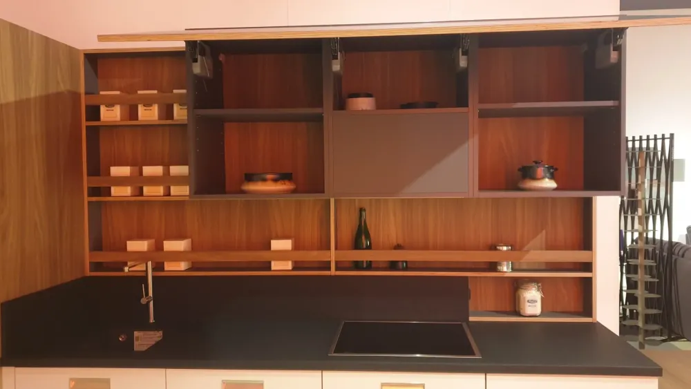 Cucina noce moderna ad angolo Milano a soli 14900 Euro Cucine Ad Angolo|Cucine Moderne