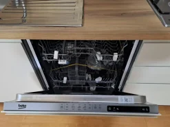 Net Cucine Cucina noce moderna lineare Kelly330- Cucine Lineari|Cucine Moderne