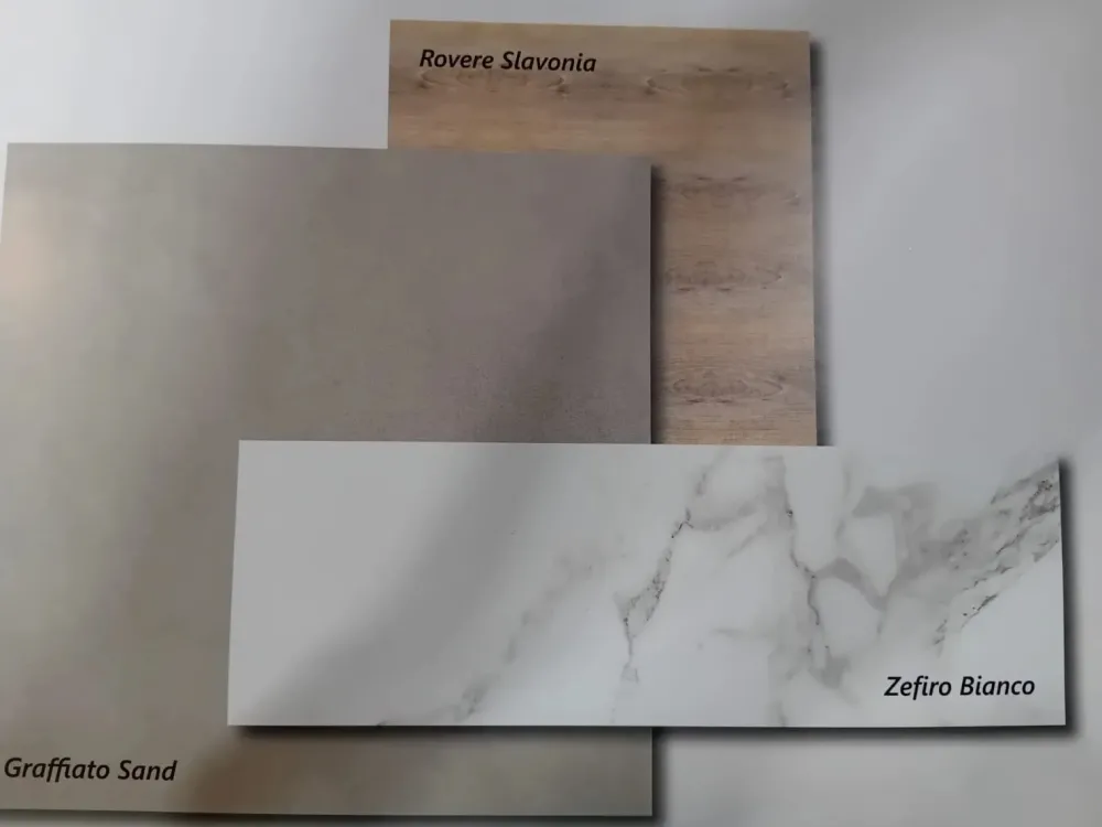 Sale Cucina moderna con isola altri colori in melaminico Cucina con isola e colonne ed isola Cucine Ad Isola|Cucine Moderne