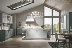 Home Cucine Cucina Olimpia country bianca lineare scontata 30%- Cucine Lineari|Cucine Country
