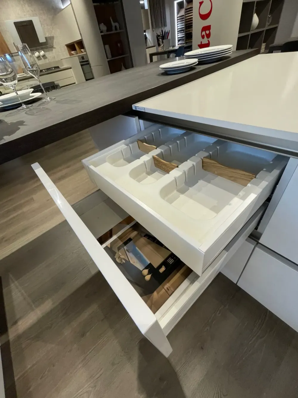Clearance Cucina Oyster con isola con uno sconto imperdibile Cucine Ad Isola|Cucine Design