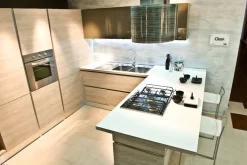 Veneta Cucine Cucina Oyster  di in Offerta Outlet -50%- Cucine Con Penisola|Cucine Moderne