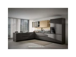 Cucina moderna ad angolo altri colori in melaminico Zoe^Prima Cucine Online