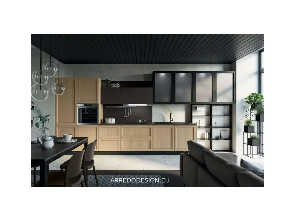 Prima Cucine Cucina Noah OFFERTA OUTLET sconto 30%- Cucine Lineari|Cucine Moderne