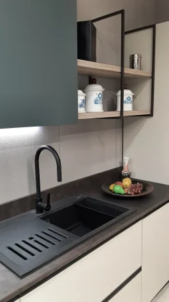 Prima Cucine CUCINA Primacucine ad angolo Hera SCONTATA- Cucine Ad Angolo|Cucine Moderne