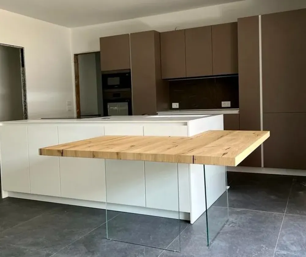 Primopiano Cucine Cucina design ad isola tortora in laccato opaco Ingrosso cucine moderne icm48- Cucine Ad Isola|Cucine Design