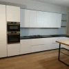 Primopiano Cucine Cucina moderna con penisola bianca in laccato opaco Primopiano- Cucine Con Penisola|Cucine Moderne