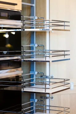 Cucina design ad isola bianca in legno Ingrosso cucine moderne icmxp06^Primopiano Cucine Clearance