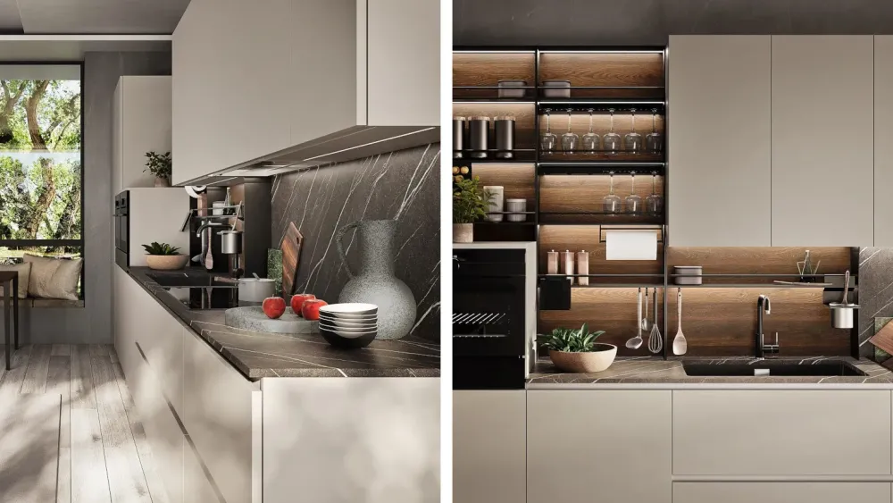 Discount Cucina Q01 di in offerta -30% Cucine Lineari|Cucine Moderne