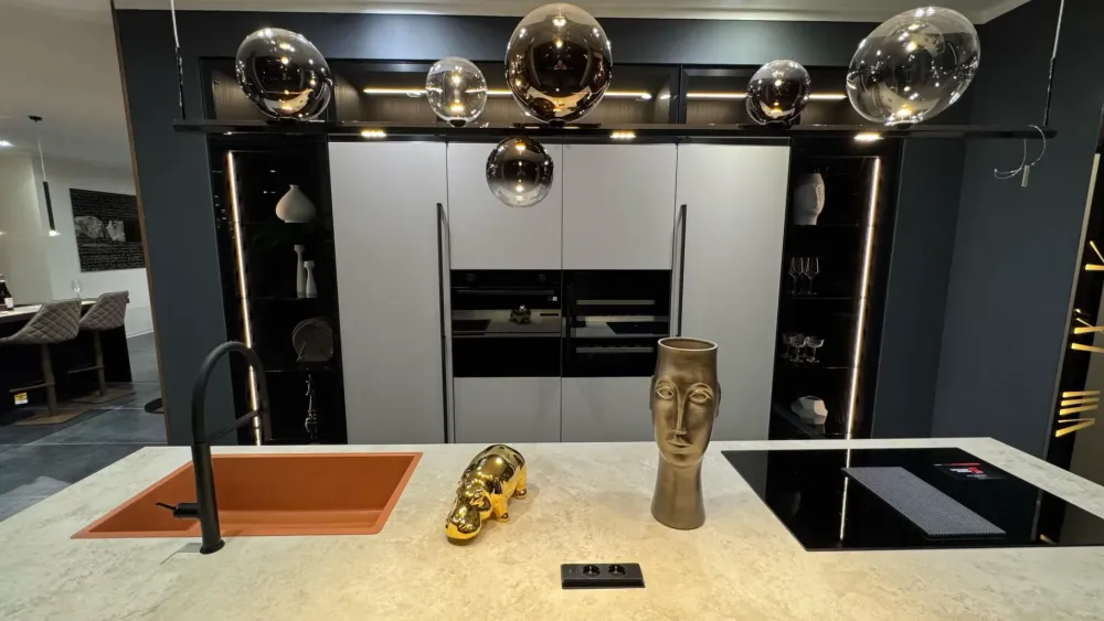 Cucina Rho con isola con uno sconto imperdibile^Armony Discount