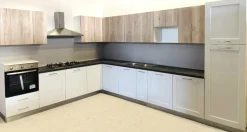Cucina Robinia ad angolo con uno sconto imperdibile Cucine Ad Angolo|Cucine Moderne