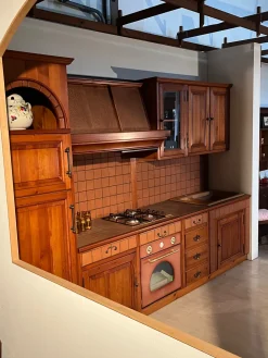 Artigianale Cucina Romantica  lineare con uno sconto imperdibile- Cucine Lineari