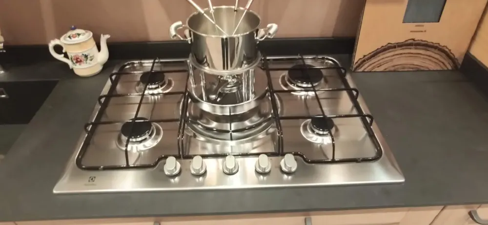 Outlet Cucina rovere chiaro classica lineare Gea in offerta Cucine Lineari