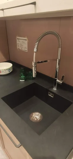 Outlet Cucina rovere chiaro classica lineare Gea in offerta Cucine Lineari