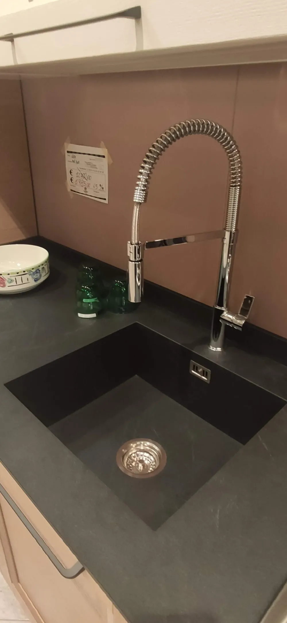 Outlet Cucina rovere chiaro classica lineare Gea in offerta Cucine Lineari