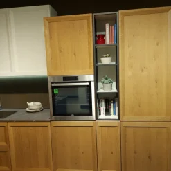 Clearance Cucina rovere chiaro moderna con penisola Atelier scontata Cucine Con Penisola|Cucine Moderne